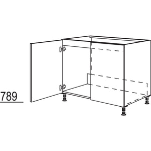 nobilia XL-Spülenschrank SPUD100-X 120 cm