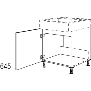 nobilia XL-Spuelenschrank SPUST60-X 35210