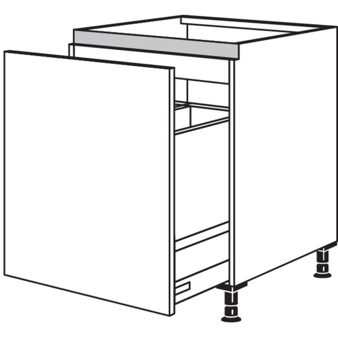 Nobilia XL-Spuelenschrank Separato-M NSPUA-ASM60-X 55279