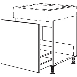 nobilia XL-Spuelenschrank fuer bauseitige Wertstoffbehaelter-Systeme SPUSTA-BW60-X 35214
