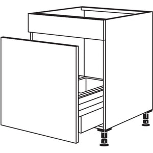 Nobilia XL-Spuelenschrank mit Zargen-Cargo SPU-AS60-X 33291