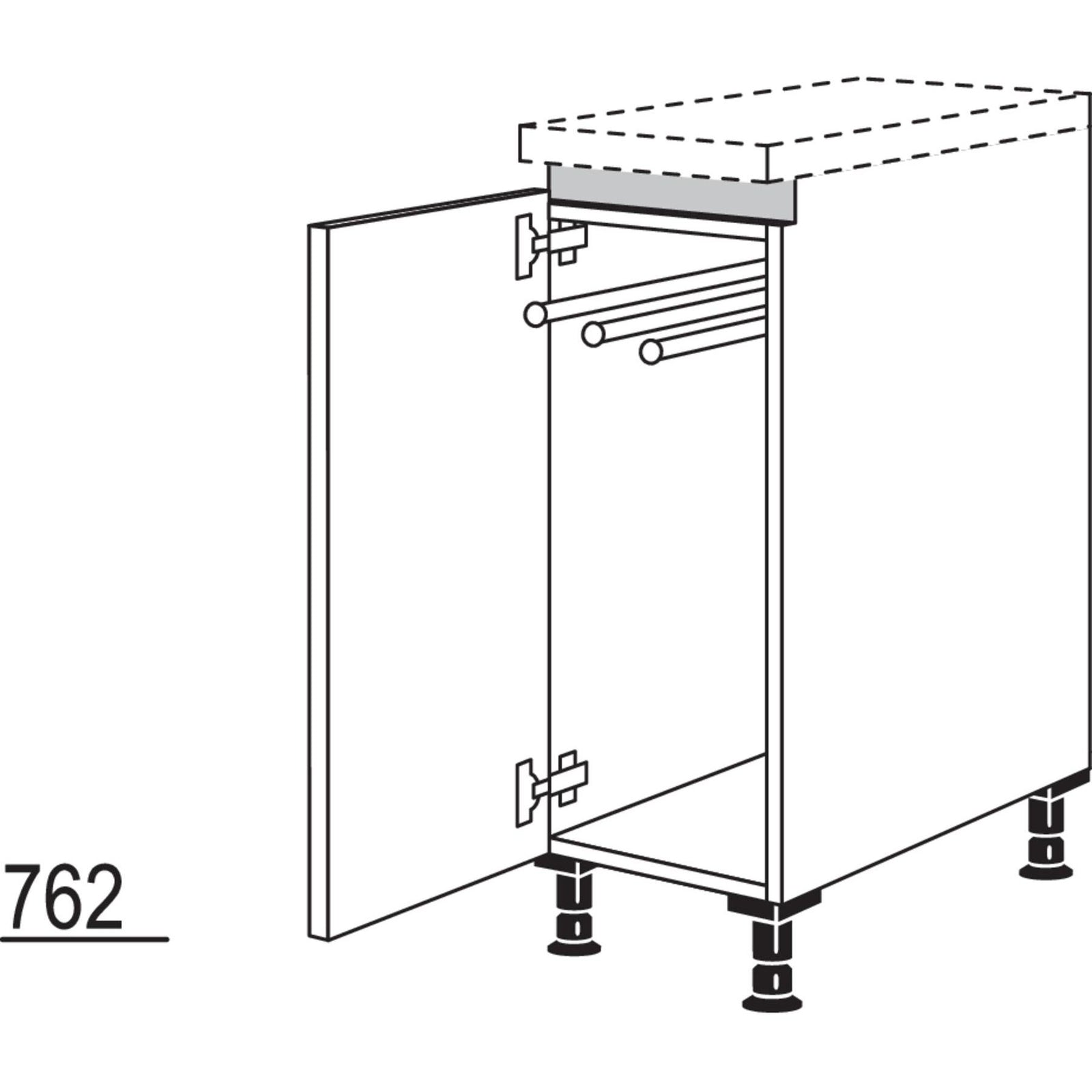 Nobilia XL-Unterschrank NUHT30-X 58005