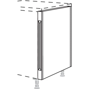 Nobilia XL-Unterschrank-Pilaster fuer Raumplanung UPIHR117-X 5706