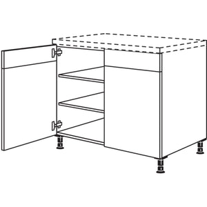 Nobilia XL-Unterschrank U90-X 33076