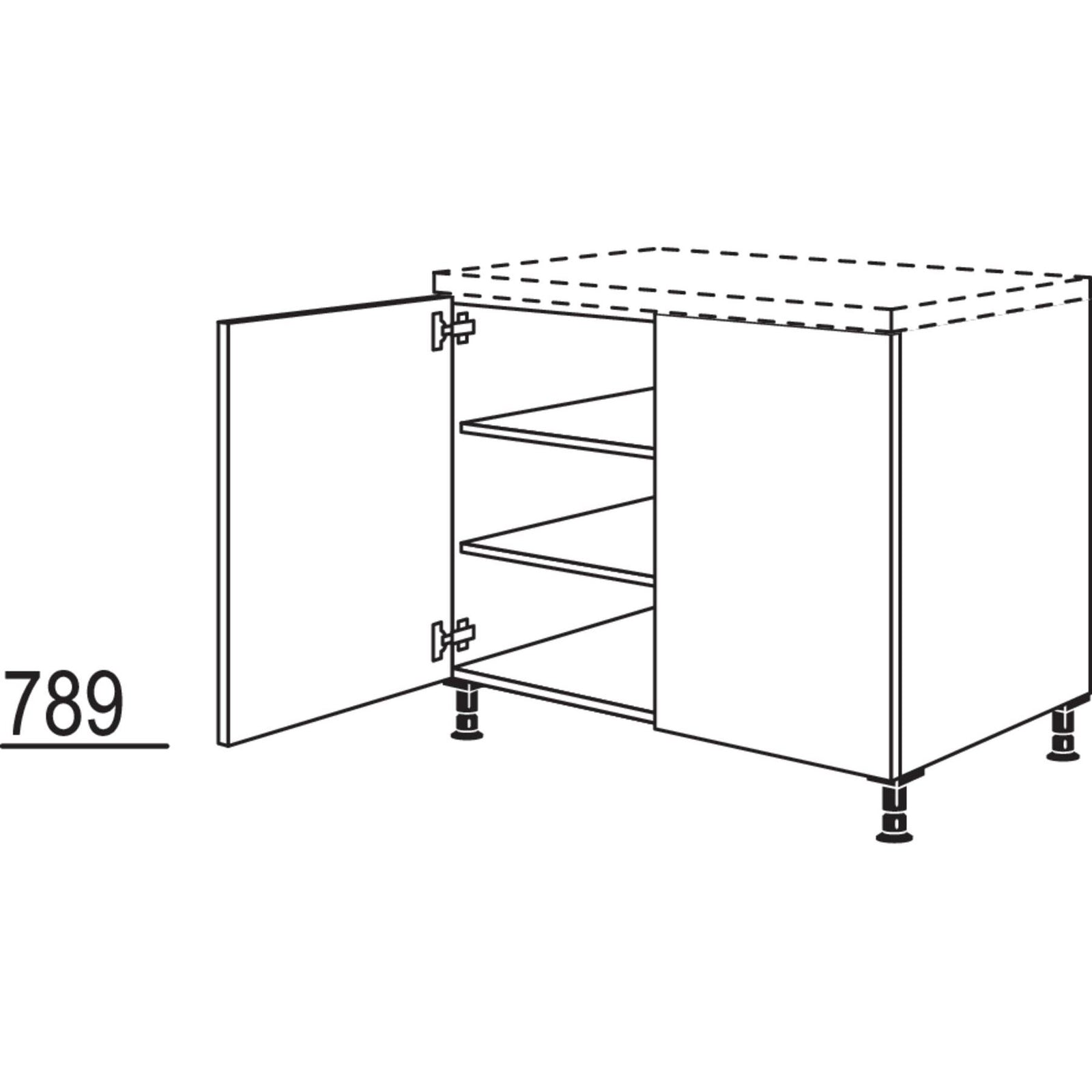 Nobilia XL-Unterschrank UD80-X 37063