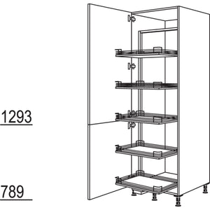 Nobilia XL-Vorratsschrank Cargo HDC60-1X 31260