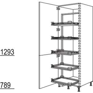 Nobilia XL-Vorratsschrank Cargo NHSC60-1X 34922