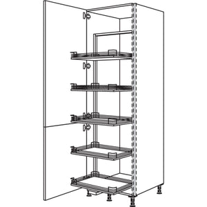 Nobilia XL-Vorratsschrank Cargo NHSC60-2X 45922