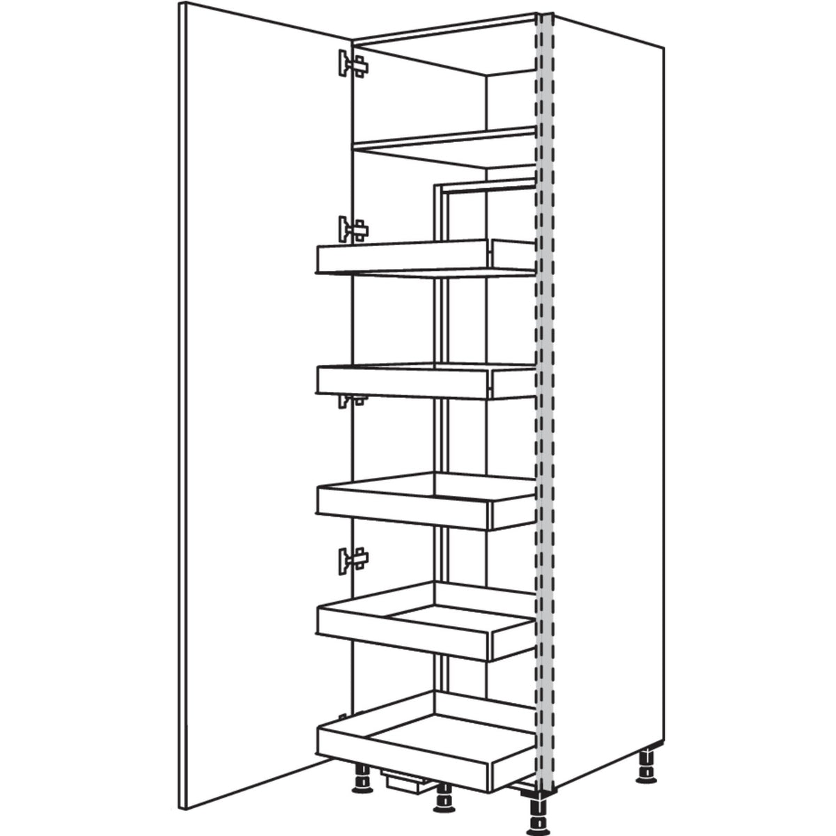 nobilia XL-Vorratsschrank Cargo NHSCF50-2X 45943