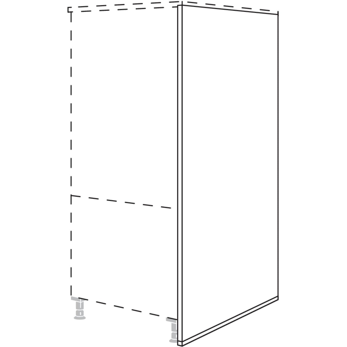 Nobilia XL-Wange fuer Raumplanung HWR50-X 50863