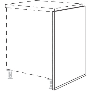 Nobilia XL-Wange fuer Raumplanung UWR10-X 10710