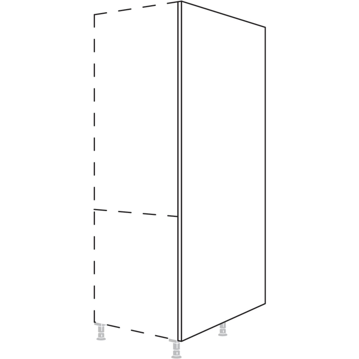 Nobilia XL-Wange fuer Raumplanung in Korpushoehe HWKR10-2X 10677