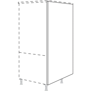 Nobilia XL-Wange fuer Raumplanung in Korpushoehe HWKR10-X 10861