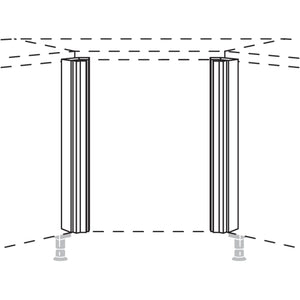 Nobilia XL-Winkelpassstueck- 135- UPE135-2-X 37142