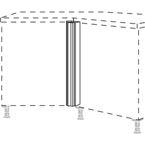 Nobilia XL-Winkelpassstueck- 135- UPE135-X 37149