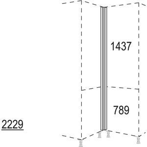 Nobilia XL-Winkelpassstueck HPEV-3X 51821