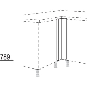 Nobilia XL-Winkelpassstück UPE-X 37143