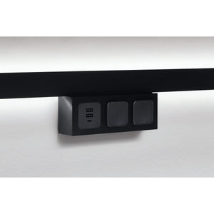 Nobilia Zweifach-Steckdose Sign Emotion mit USB-Charger SESTD-F 49443