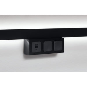 Nobilia Zweifach-Steckdose Sign Emotion mit USB-Charger SESTD-F 49443