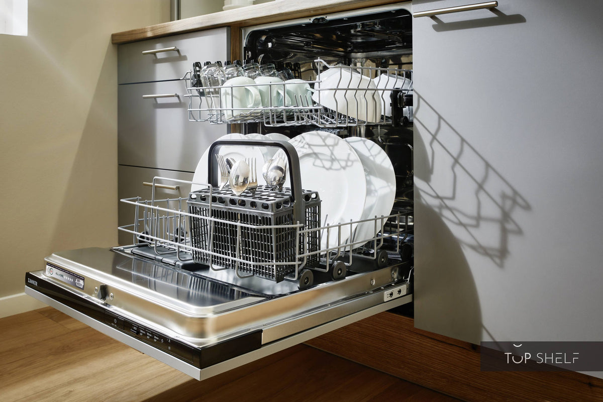 Pino Küche Küchenzeile Achatgrau 180cm konfigurierbar E-Geräte Detail Geschirrspüler-top-shelf.de