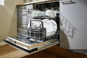 Pino Küche Küchenzeile Achatgrau 180cm konfigurierbar E-Geräte Detail Geschirrspüler-top-shelf.de