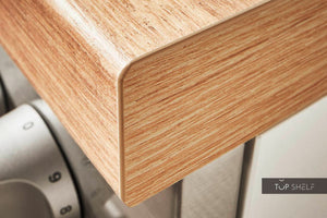 Pino Küche Weiß matt 160 cm konfigurierbar Arbeitsplatte Kante top-shelf.de-