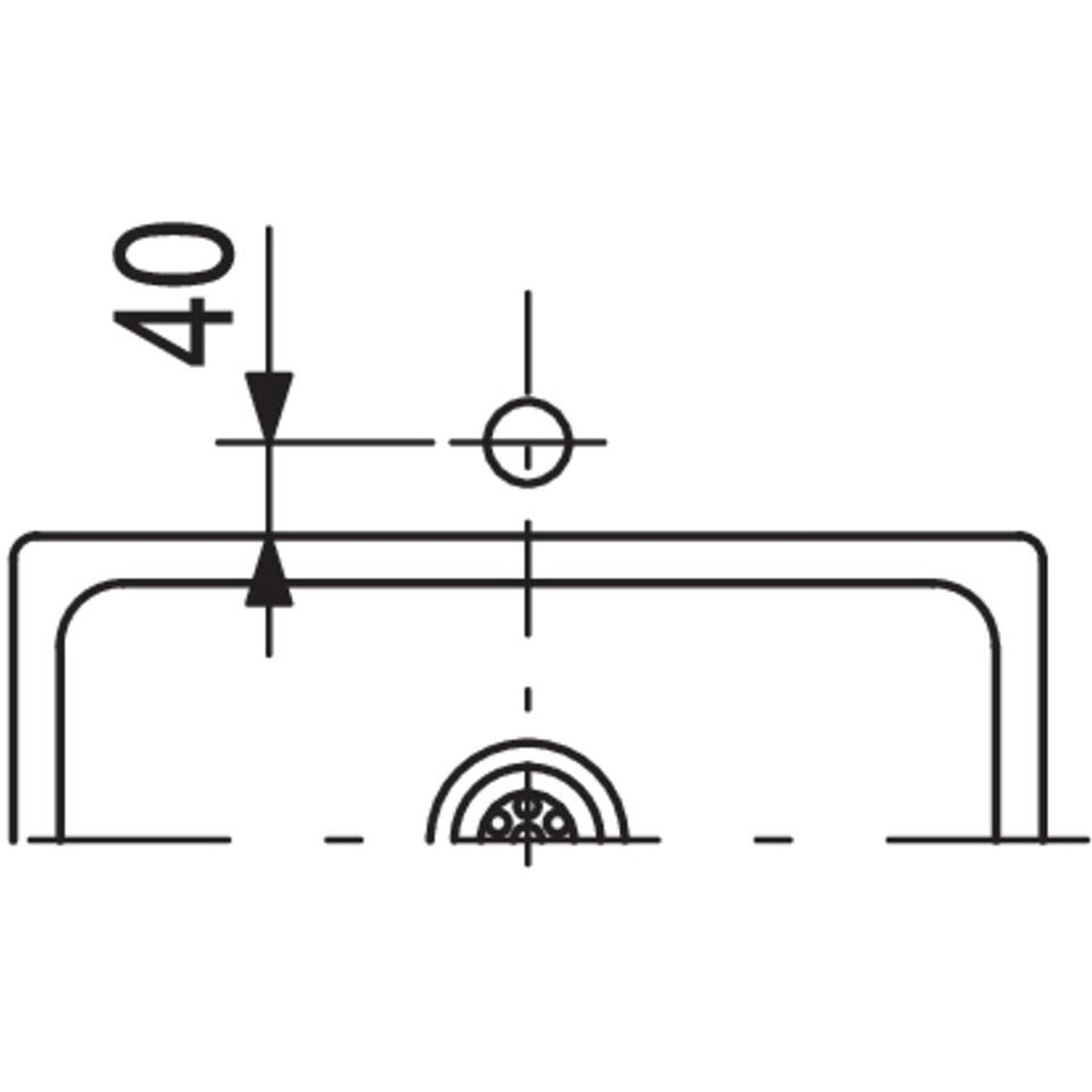 RODI- Einbauspuele Una 40 N- Edelstahl- flaechenbuendiger Einbau moeglich Edelstahl 87240 87240