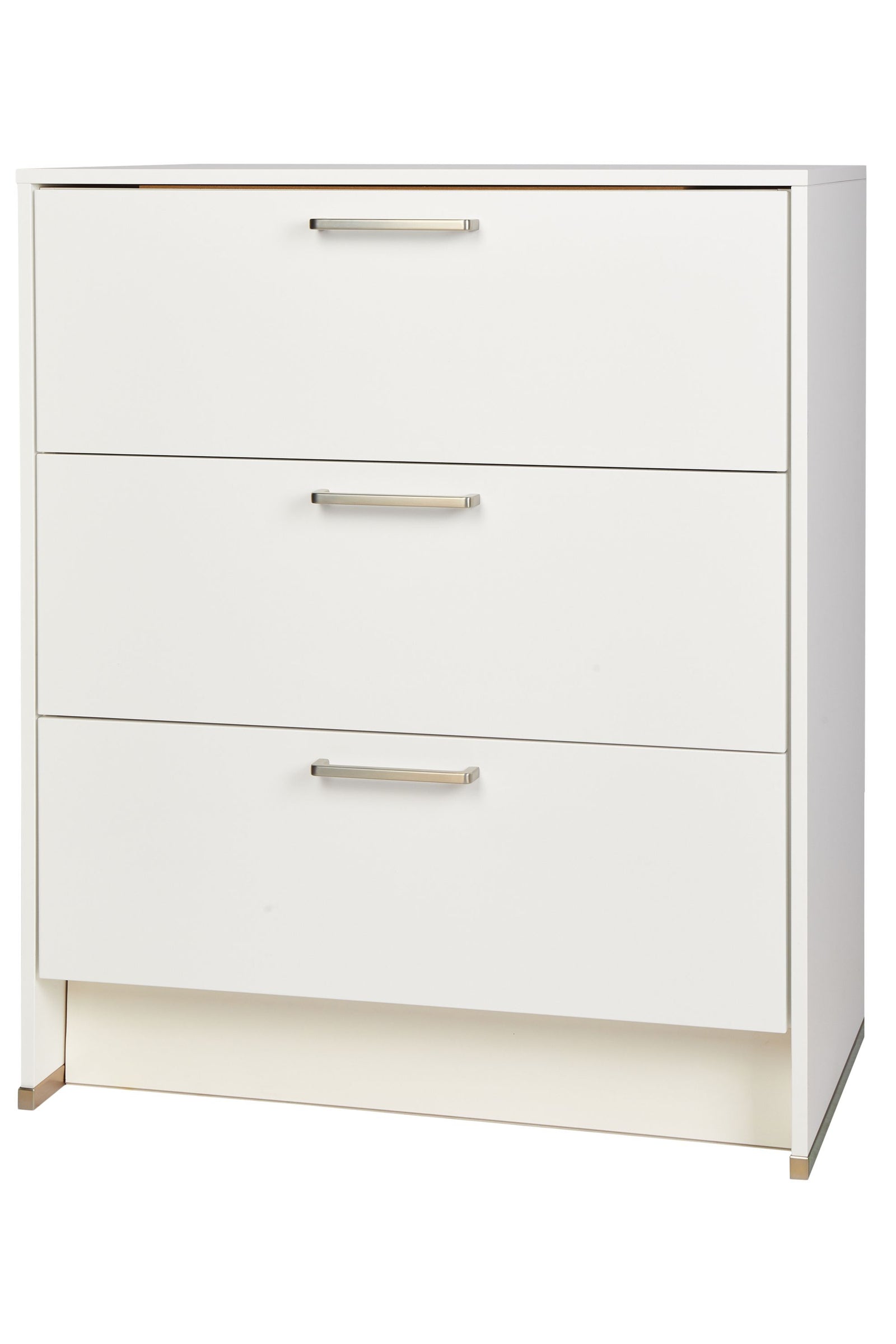 nobilia Kommode 3 Auszüge Alpinweiß
