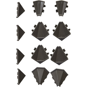 nobilia Wandabschlussleiste Zubehörbeutel für Abschlussleiste in 354 Beton Schiefergrau WAP-Z