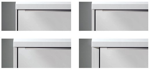 einer großen Auswahl an Dekoren und Breiten bestellbar