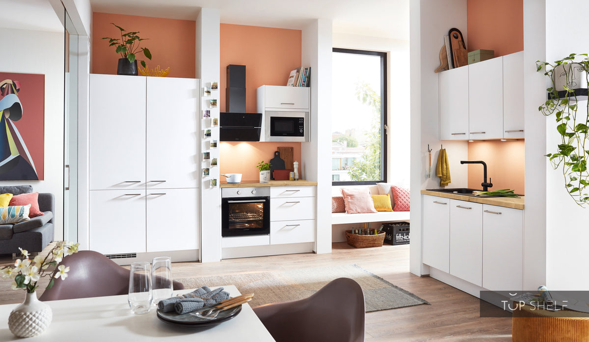 nobilia Einbauküche Husum im Dekor Eiche Provence