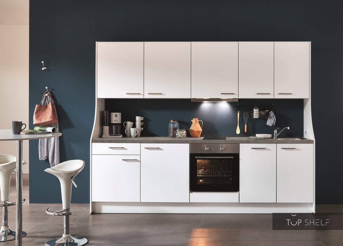 nobilia elements Küche Köln in Beton Schiefergrau