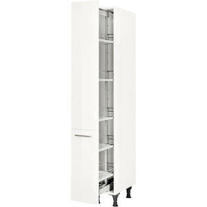 nobilia Apothekerschrank HDA30 1 30 cm Alpin Weiss Hoch Glanz 503 Flash 648