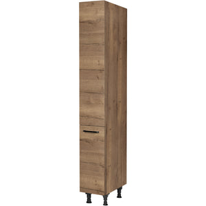 nobilia Apothekerschrank HDA30 1 30 cm Eiche Havanna Dunkel 402 Structura 382