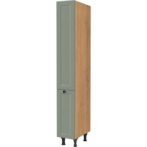 nobilia Apothekerschrank HDA30 1 30 cm Schilf Grün matt 776 Cascada 684