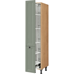 nobilia Apothekerschrank HDA30 1 30 cm Schilf Grün matt 776 Cascada 684