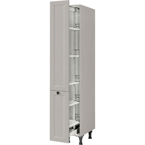 nobilia Apothekerschrank HDA30 1 30 cm Stein Grau Matt 772 Cascada 684