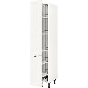 nobilia Apothekerschrank HDA30 1 30 cm Weiss Matt 774 Cascada 684