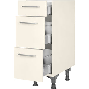 nobilia Auszugschrank UA30 30 cm Beige Magnolia super matt 336 Touch 317