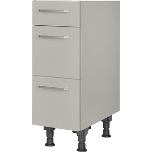 nobilia Auszugschrank UA30 30 cm Hellgrau Stein grau super matt 341 Touch 317