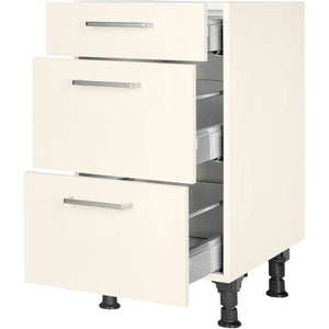 nobilia Auszugschrank UA45 45 cm Beige Magnolia super matt 336 Touch 317