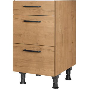 nobilia Auszugschrank UA45 45 cm Eiche Sierra Hell 405 Structura 382