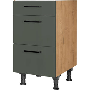 nobilia Auszugschrank UA45 45 cm Mineral Grün Ultra Matt 964 Easytouch 945