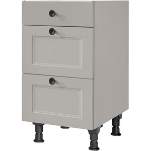 nobilia Auszugschrank UA45 45 cm Stein Grau Matt 772 Cascada 684