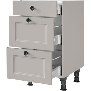 nobilia Auszugschrank UA45 45 cm Stein Grau Matt 772 Cascada 684