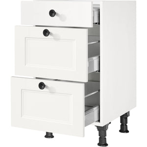 nobilia Auszugschrank UA45 45 cm Weiss Matt 774 Cascada 684