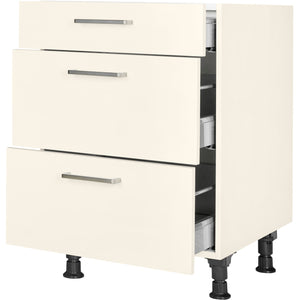 nobilia Auszugschrank UA60 60 cm Beige Magnolia super matt 336 Touch 317