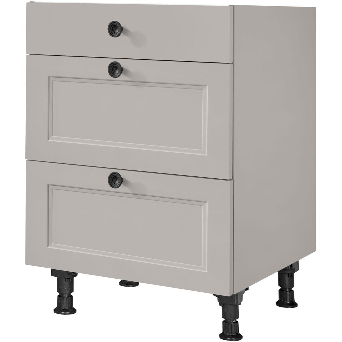 nobilia Auszugschrank UA60 60 cm Stein Grau Matt 772 Cascada 684