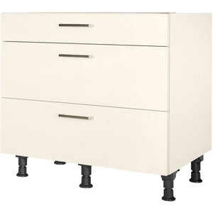 nobilia Auszugschrank UA90 90 cm Beige Magnolia super matt 336 Touch 317