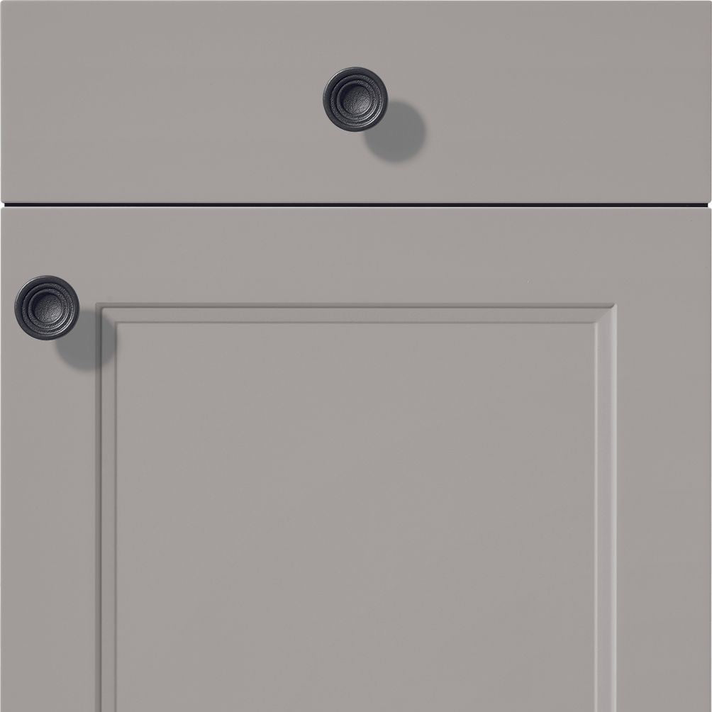 nobilia Küchen Frontüren Muster, Frontmuster - 684 Cascada Lacklaminat Steingrau 772 Möbelfront